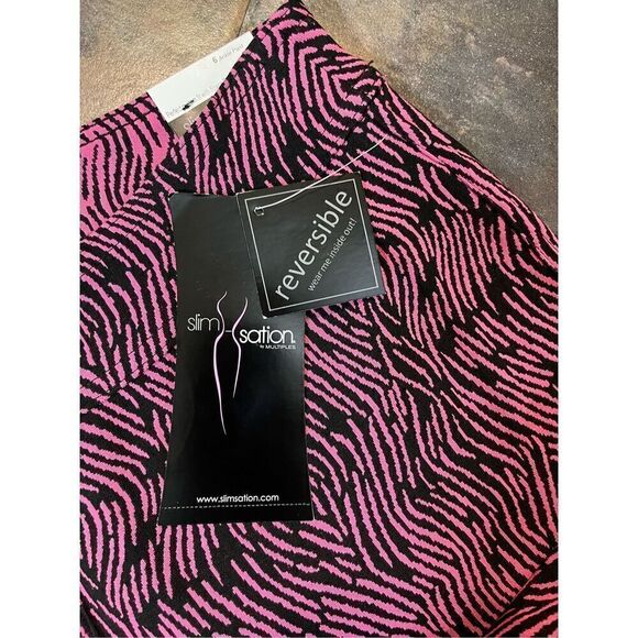 NWT Slim-sation by Multiples Reversible Pull-on Ankle Pants 6 - Picture 7 of 14